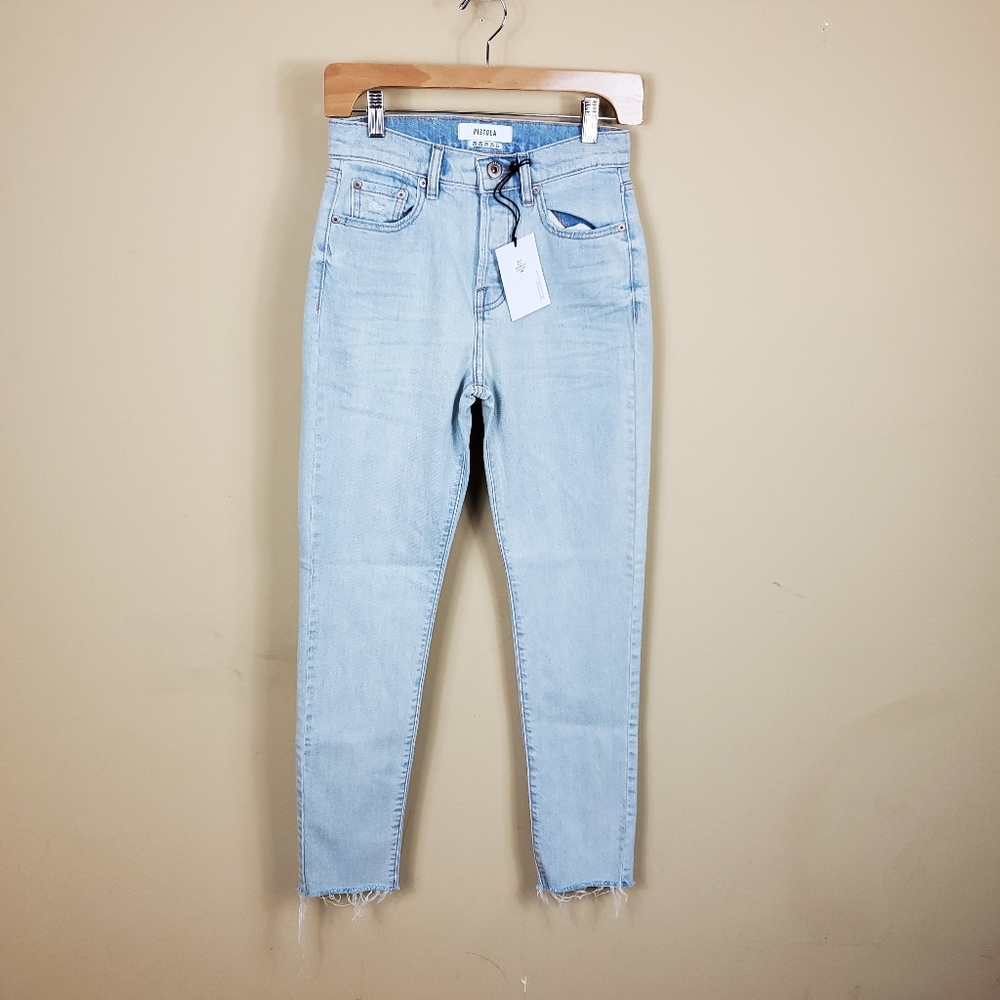 Pistola Nico High Rise Mom Jean - In Lake